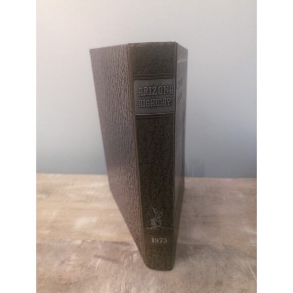 Arizona Highways Magazine January 1973 Leather Bound Edition, Southwest Decor - Picture 2 of 6